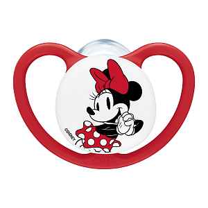 NUK Perfect Match Air Dudlík Disney Mickey 6–18m box 1 ks red