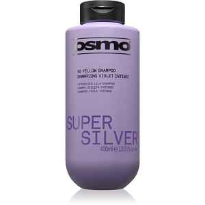 Osmo Super Silver No Yellow Shampoo šampon proti žlutým tónům pro blond a šedivé vlasy 400 ml
