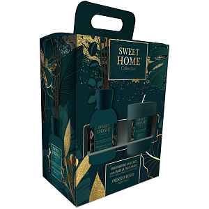 Sweet Home Collection Dárková sada aroma difuzéru se svíčkou Fresh Forest