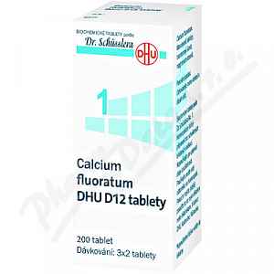 CALCIUM Fluoratum DHU D12 No.1 200 tablet