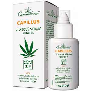 Cannaderm Capillus vlasové sérum seborea 40ml