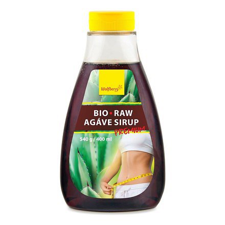 Agáve sirup RAW BIO Premium 540 g/400 ml Wolfberry*