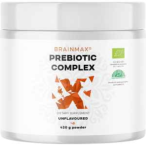 BrainMax Prebiotic Complex, prebiotická směs, BIO, 420 g