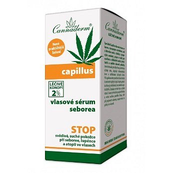 Cannaderm Capillus vlasové sérum seborea 40ml