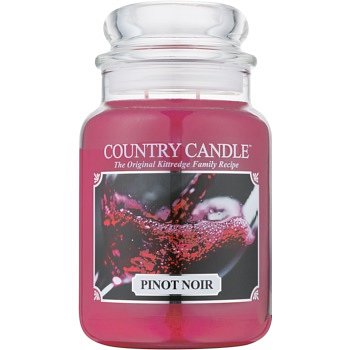 Country Candle Pinot Noir vonná svíčka 652 g
