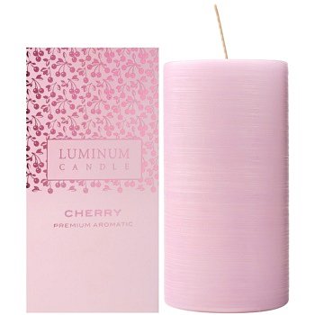Luminum Candle Premium Aromatic Cherry vonná svíčka velká (Ø 70 - 130 mm, 65 h)
