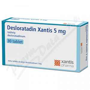 Desloratadin Xantis 5 mg 30 tablet