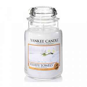 Yankee Candle Aromatická svíčka Classic velký Fluffy Towels  623 g