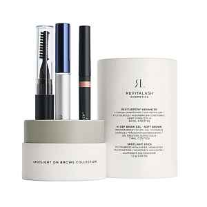 Dárková sada pro péči o obočí RevitaLash RevitaBrow Advanced - sérum na obočí + fixační gel a multifunkční rozjasňovač zdarma + dárek zdarma