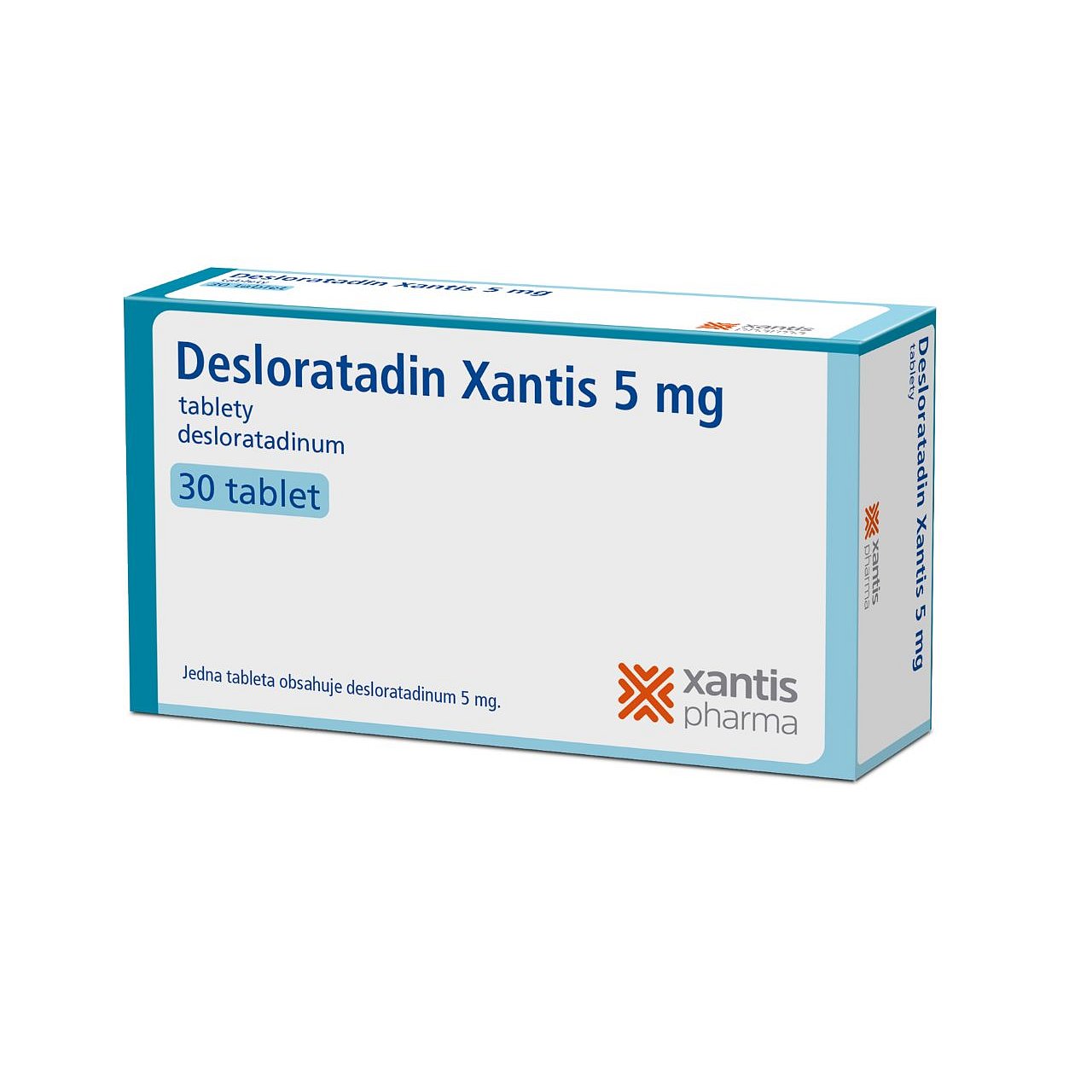 Desloratadin Xantis 5 mg 30 tablet