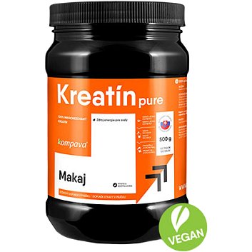 Kompava Kreatin Pure 500g/100 dávek