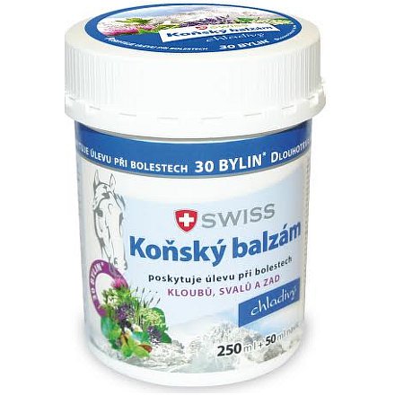 Koňský balzám SWISS chladivý 250 + 50 ml