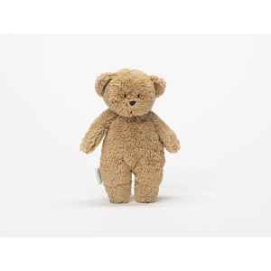 Moonie Sensory Little Teddy plyšová hračka Cappuccino 1 ks