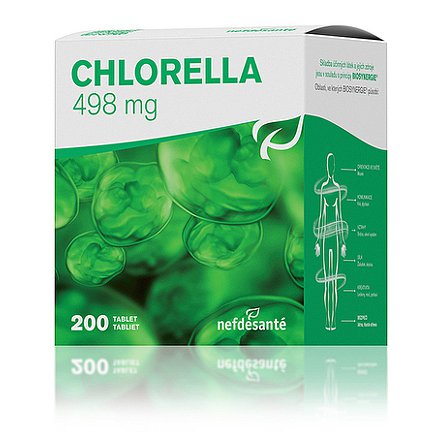 nefdesanté Chlorella tablety 200
