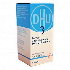 FERRUM Phosphoricum DHU D12 No.3 200 tablet