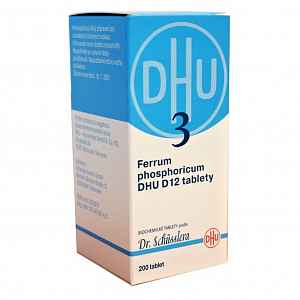 FERRUM Phosphoricum DHU D12 No.3 200 tablet