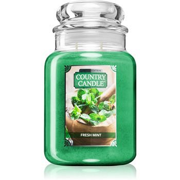 Country Candle Fresh Mint vonná svíčka 680 g