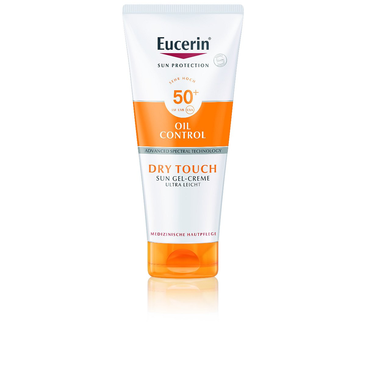 Eucerin Dry Touch SPF50+ krémový gel 200 ml