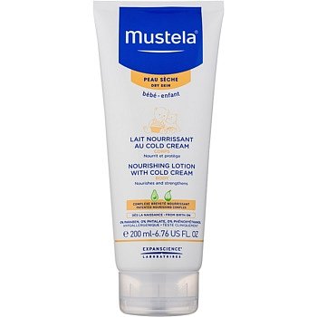 Mustela Bébé Soin tělové mléko s obsahem Cold Cream 200 ml