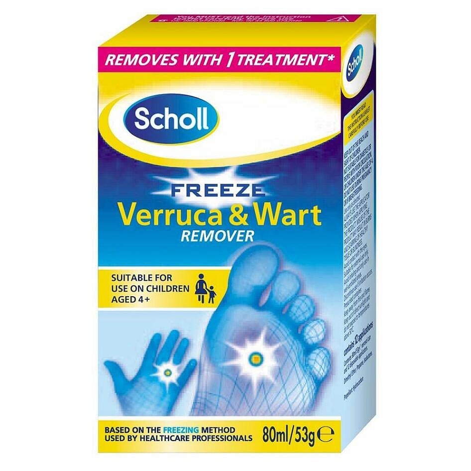 Scholl FREEZE sprej na odstranění bradavic 80 ml