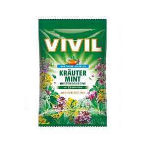 Vivil Byliny 23 druhů bonbóny bez cukru 120 g