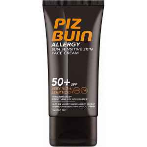 Piz Buin Krém na obličej pro citlivou pleť SPF50+ 50ml