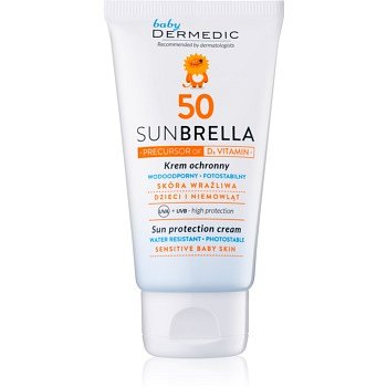 Dermedic Sunbrella Baby ochranný krém na obličej SPF 50  50 g