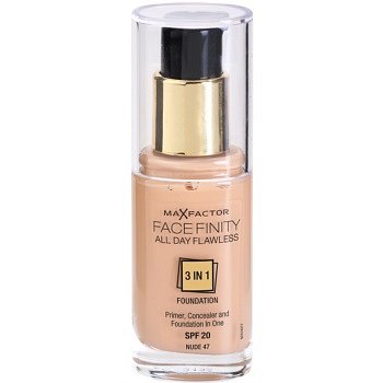 Max Factor Facefinity make-up 3 v 1 odstín 47 Nude  30 ml