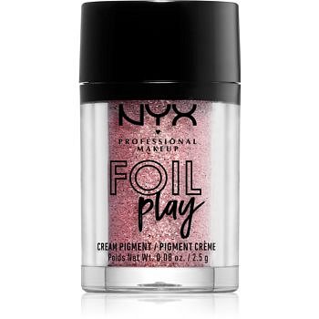 NYX Professional Makeup Foil Play třpytivý pigment odstín 03 French Macaron 2,5 g