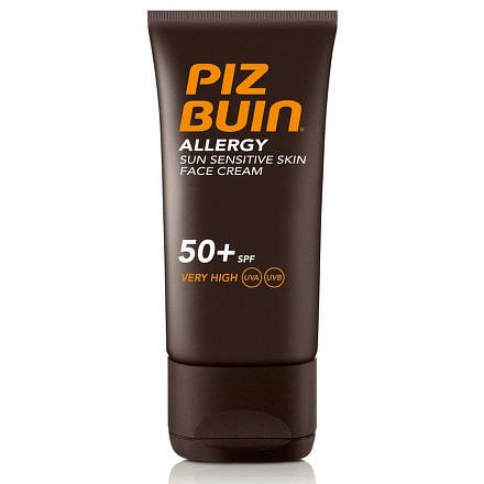 Piz Buin Krém na obličej pro citlivou pleť SPF50+ 50ml