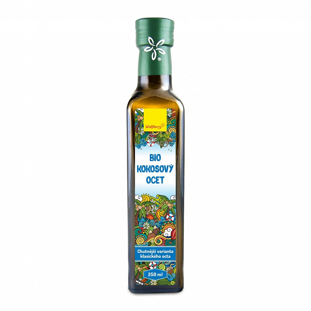 WOLFBERRY Kokosový ocet BIO 250 ml