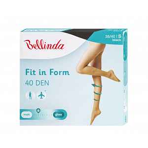 Bellinda Fit in Form 40 DEN vel.S punčochové kalhoty černé