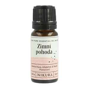 Nikura 100% přírodní esenciální olej Zimní pohoda 10 ml