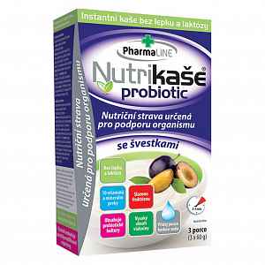 Nutrikaše probiotic - se švestkami 180g (3x60g)