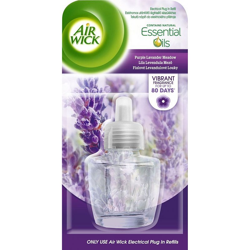 Airwick Electric náplň Fialové levandulové louky 19ml