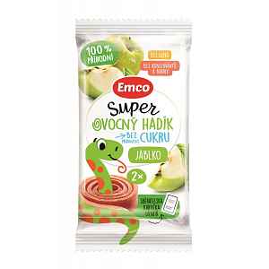 Emco Super ovocný hadík jablko 20 g