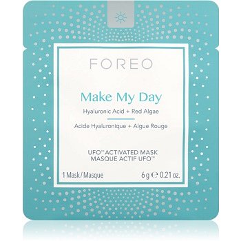 FOREO UFO™ Make My Day ochranná pleťová maska s hydratačním účinkem  7 x 6 g