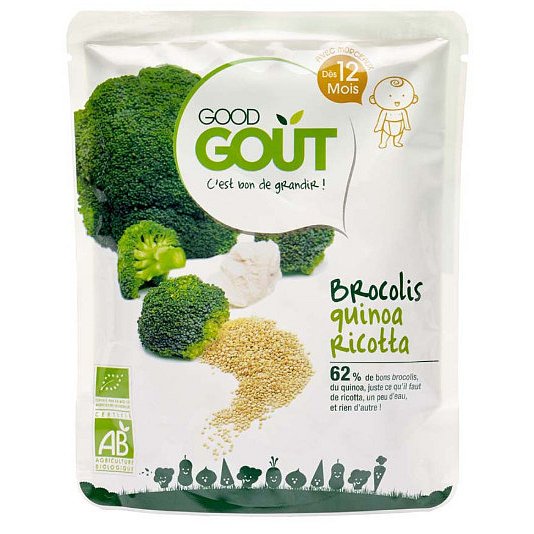 Good Gout BIO Quinoa s brokolicí a ricottou 220g