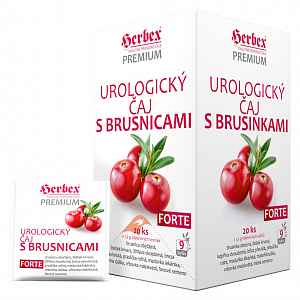 HERBEX Urologický čaj s brusinkami forte 20 sáčků