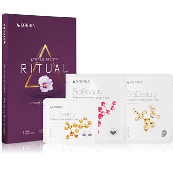 KORIKA Korean Beauty Ritual Instant Perfection  sada pleťových masek