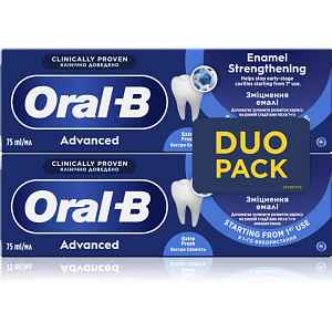 Oral-B Advanced Enamel Strengthening zubní pasta pro posílení zubní skloviny Extra Fresh 2x75 ml