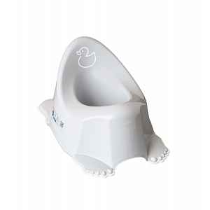 Tega Baby Dětský nočník Kachnička – protiskluzový nočník pro děti šedý