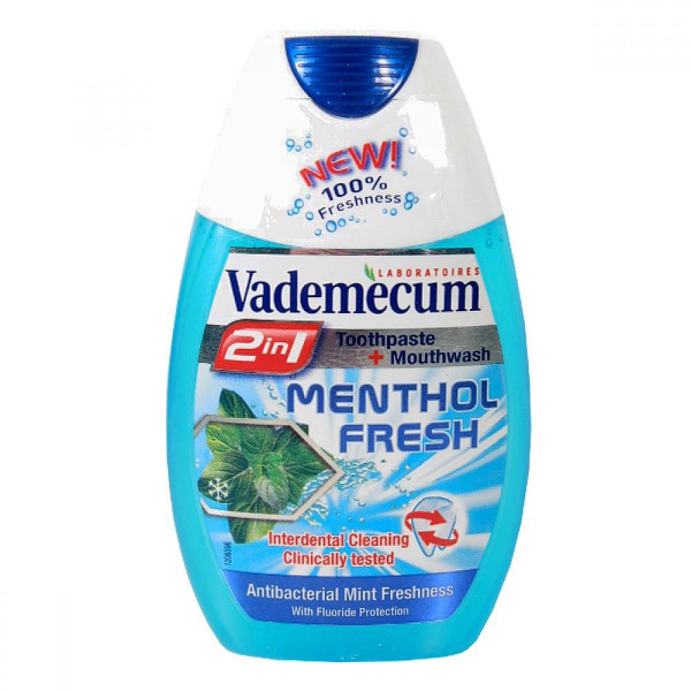 Vademecum 2v1 Menthol Fresh 75ml zubní pasta