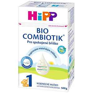 HiPP 1 BIO Combiotik od narození Počáteční mléčná kojenecká výživa, 500g