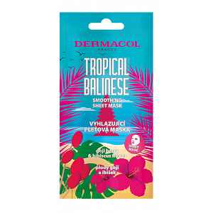 Vyhlazující textilní maska Tropical Balinese (Smoothing Sheet Mask)