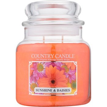 Country Candle Sunshine & Daisies vonná svíčka 453 g