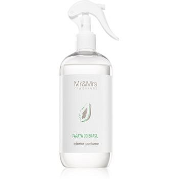 Mr & Mrs Fragrance Blanc Papaya do Brasil bytový sprej 500 ml