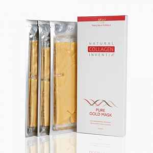 Kolagenová maska Nano Gold Facial Mask 3 kusů