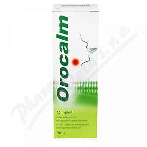 Orocalm 1.5mg/ml orální sprej 30ml