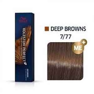 Wella Professionals Koleston Perfect ME+ Deep Browns permanentní barva na vlasy odstín 7/77 60 ml
